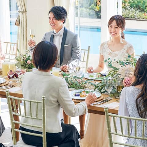 《26年8月まで◆10名57万円》挙式＋パーティー＊お見積り例