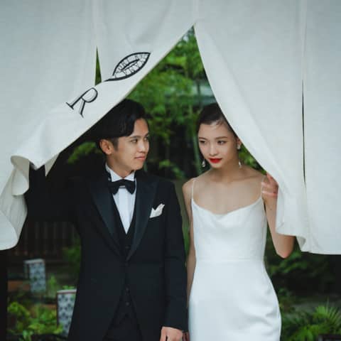 【2026年4月迄｜40名217万円】「月真院」のお庭で叶える和婚式