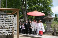 神炊館神社での本格的な神前式が叶う！【和婚プラン】