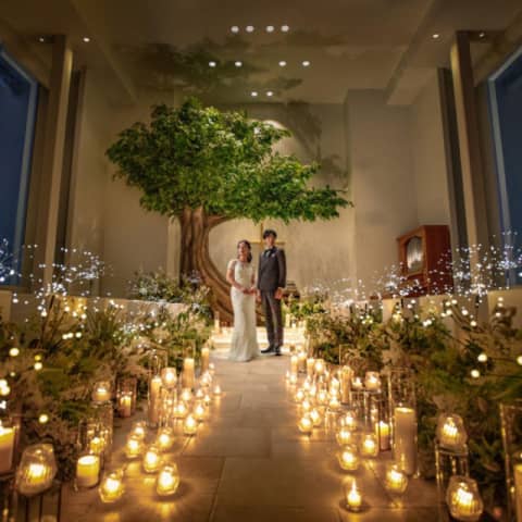 <春プラン>50名133.9万円◆緑と光の貸切邸宅で叶う一日