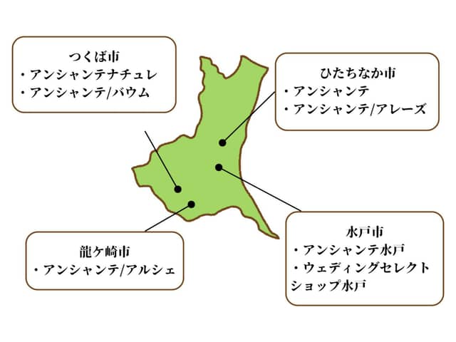 Enchante/Arche（アンシャンテ/アルシェ）｜茨城県の完全貸切結婚式場