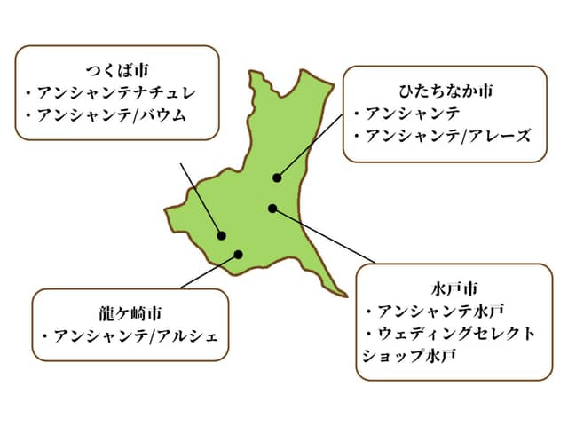 Enchante/Arche(アンシャンテ/アルシェ)|茨城県の完全貸切結婚式場