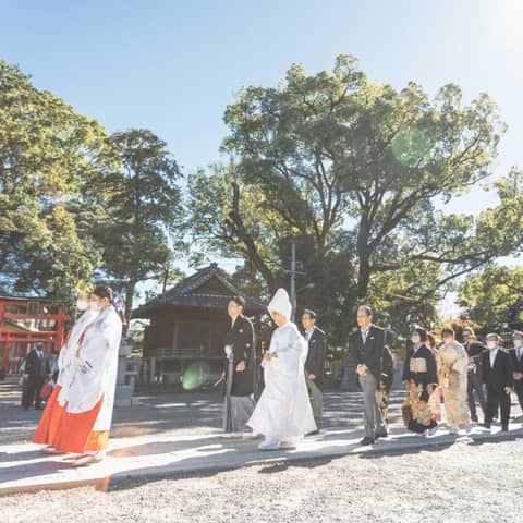 【神社×少人数】一軒家貸切/白無垢プラン