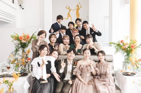 【友人中心・60名1.5次会】コース料理で叶う会費制パーティー