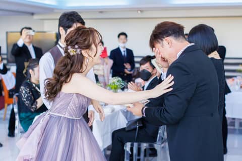 【家族／親族中心・10名〜食事会】『ありがとう』を伝えるレストラン婚