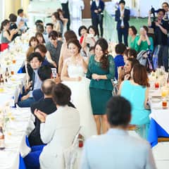 友人中心の家族挙式後に！1.5次会パーティー＜コース料理＞