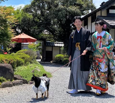 《人前式＋お食事会》ペットと一緒の結婚式♪【20名】