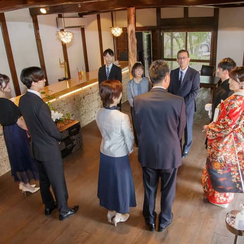 【少人数でも会場貸切OK】 お披露目会食プラン