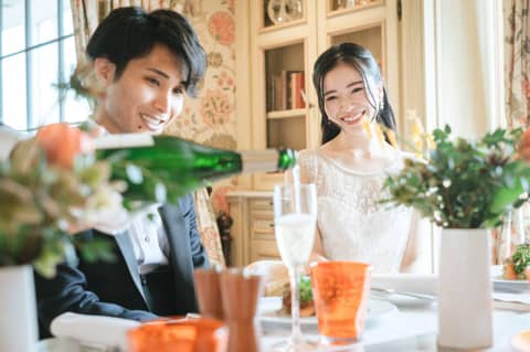 【1.5次会】 着席でゲストに近いパーティーを