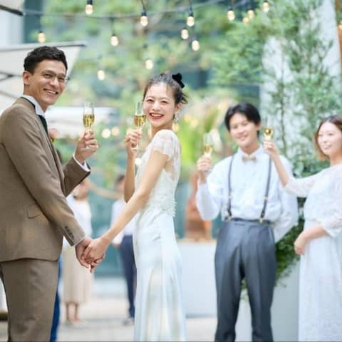 公式サイト限定＊挙式料無料【26年3・4月】春プラン／装花＆衣装特典付