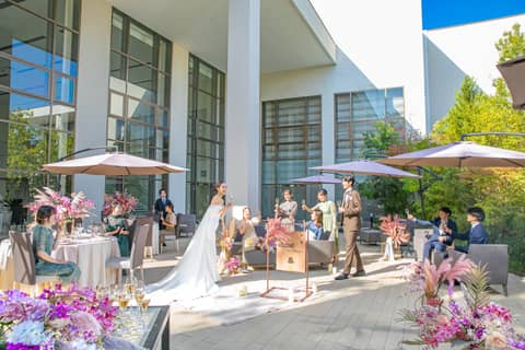 《-秋婚-》ガラス張り純白チャペルで叶える10～12月の結婚式