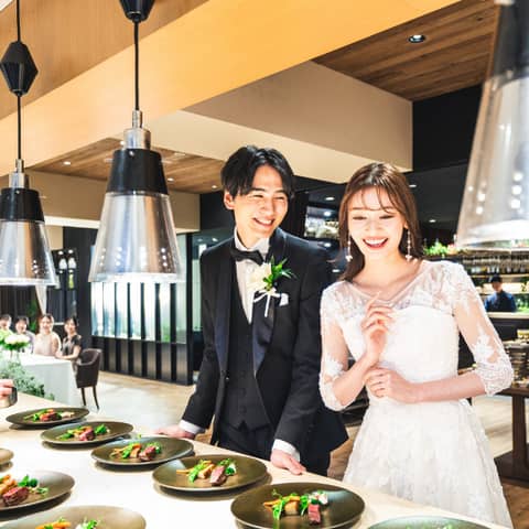 【1.5次会（会費婚）6名～家族だけでも貸切可】20名44万円★食事会