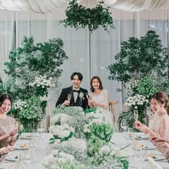 【1.5次会（会費婚）6名～家族婚でも貸切可】20名44万円★食事会