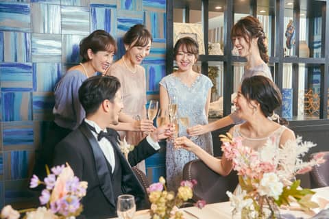 【40名79万円◆1.5次会（会費婚）】上質コース料理×貸切※HP限定