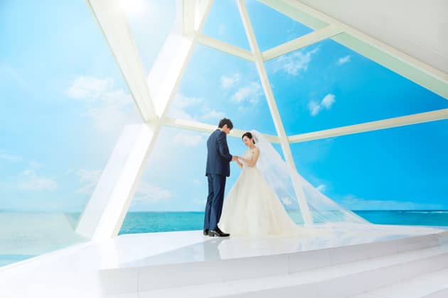 アートグレイス オーシャンフロントガーデンチャペル 沖縄｜ベストブライダルリゾート