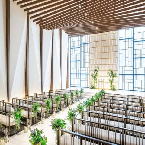 ＜25年12月／冬婚＞【最大98万円お得】天井高7m憧れチャペル