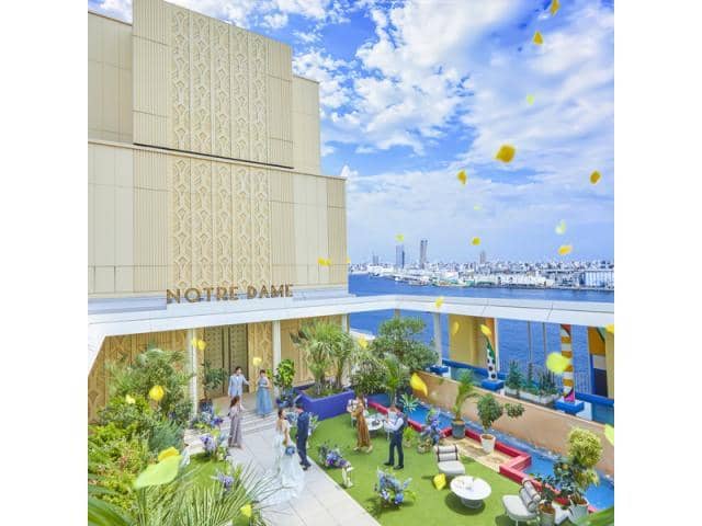 ノートルダム大阪ONE｜海と空が彩る 大阪ベイサイドウエディング【公式】