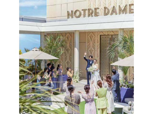 ノートルダム大阪ONE｜海と空が彩る 大阪ベイサイドウエディング【公式】