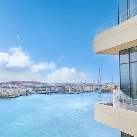 ノートルダム大阪ONE｜海と空が彩る 大阪ベイサイドウエディング【公式】