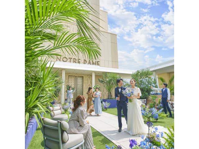 ノートルダム大阪ONE｜海と空が彩る 大阪ベイサイドウエディング【公式】