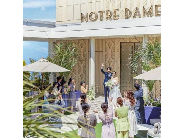ノートルダム大阪ONE|海と空が彩る 大阪ベイサイドウエディング【公式】