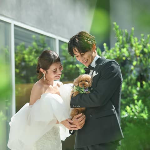 【ペット婚】お二人の大切な家族と一緒に ！最大105万円ご優待