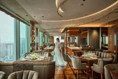 【～40名◇お料理重視】地上130mの眺望レストランでプライベートWD