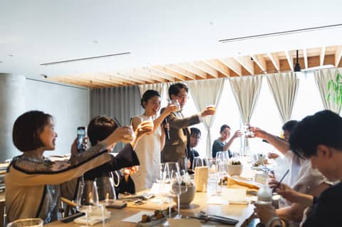 いつものように自然体でいられるウェディング＜50名414万円～＞