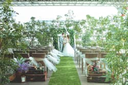 【ブライダル公式】ホテル アゴーラ リージェンシー 大阪堺｜大阪 堺 結婚式場 【駅徒歩1分の場所で叶えるガーデン挙式】全天候型ガーデンテラスでのオリジナル人前式も好評★