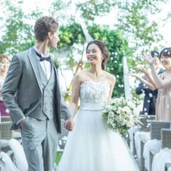 【ブライダル公式】ホテル アゴーラ リージェンシー 大阪堺｜大阪 堺 結婚式場 《緑溢れるガーデンテラス挙式も好評》まるで海外リゾートのような空間でお二人らしい挙式を♪