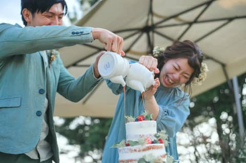 【2026年秋/23万円OFF】ガーデン挙式＆アウトドアパーティ