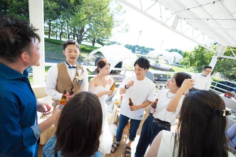 【80名～/37万円OFF】ガーデン挙式＆ゲストいっぱいパーティ