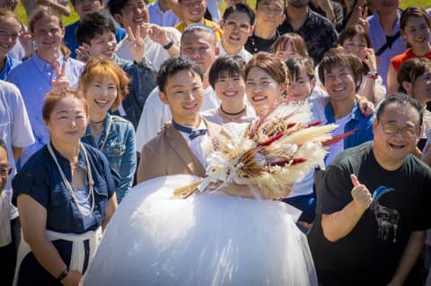 【80名～/37万円OFF】ガーデン挙式＆ゲストいっぱいパーティ