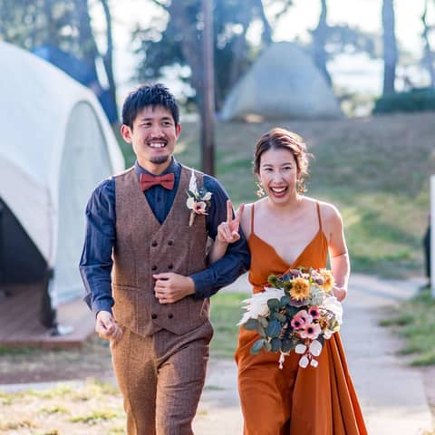 【早割＊先行予約受付開始】春ガーデン挙式×料理重視！カジュアルパーティ