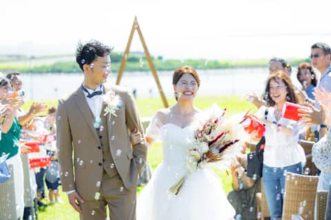 【80名～/37万円OFF】ガーデン挙式＆ゲストいっぱいパーティ