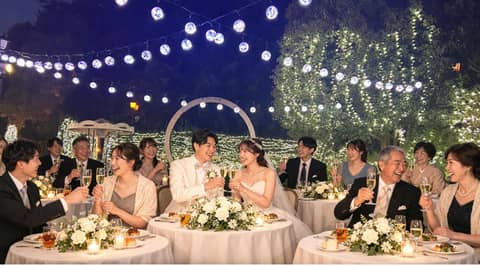 【ブライダル公式】ガーデンテラス福岡ホテル＆リゾート ／福岡・姪浜の結婚式場-ガーデンウェディング