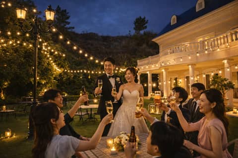 【ブライダル公式】ガーデンテラス福岡ホテル＆リゾート ／福岡・姪浜の結婚式場-ガーデンウェディング