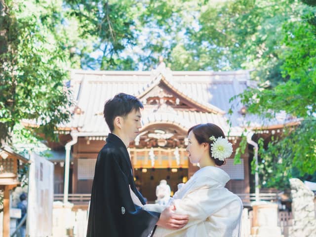 【代々木八幡宮】東京の神前式で上質なアンティーク和装を|【公式】アントワープブライダル