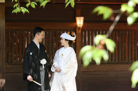 【代々木八幡宮】東京の神前式で上質なアンティーク和装を｜【公式】アントワープブライダル