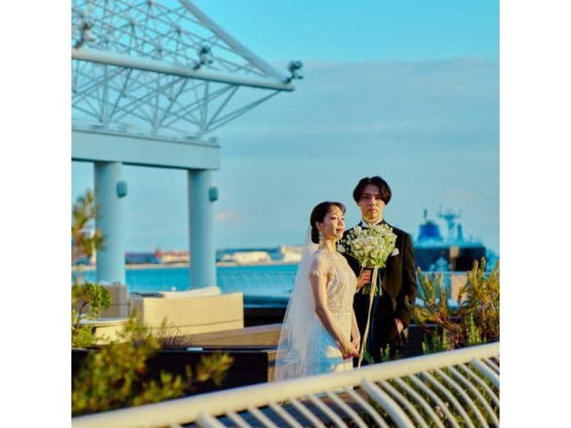 神戸で1日1組の貸切結婚式ならオーシャンプレイス