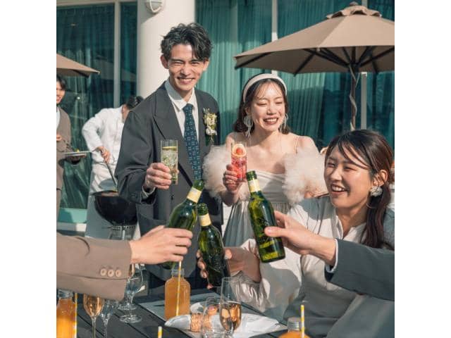 神戸で1日1組の貸切結婚式ならオーシャンプレイス
