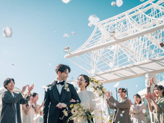 神戸で1日1組の貸切結婚式ならオーシャンプレイス