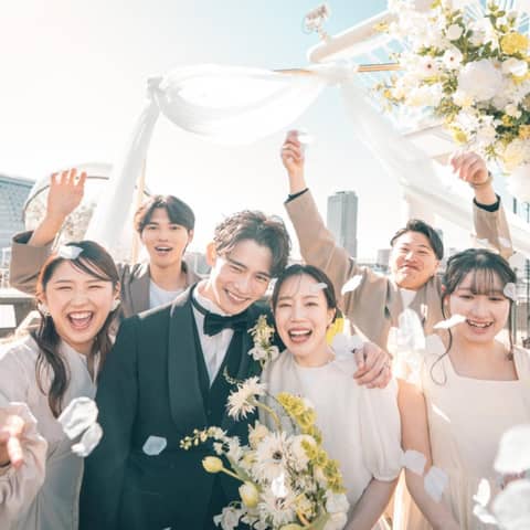 神戸で1日1組の貸切結婚式ならオーシャンプレイス