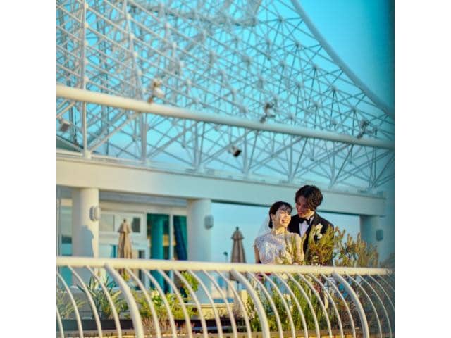 神戸で1日1組の貸切結婚式ならオーシャンプレイス