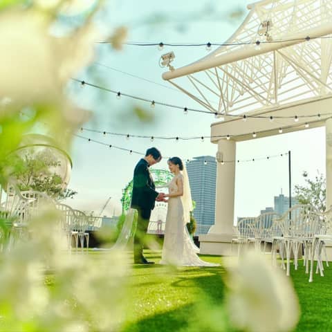 神戸で1日1組の貸切結婚式ならオーシャンプレイス