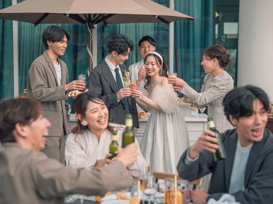 神戸で1日1組の貸切結婚式ならオーシャンプレイス