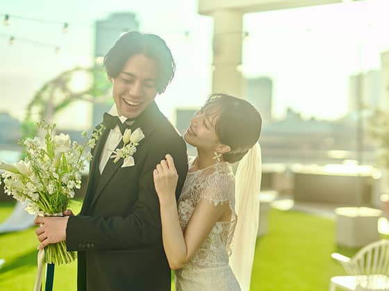 神戸で1日1組の貸切結婚式ならオーシャンプレイス