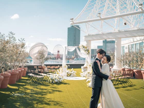 神戸で1日1組の貸切結婚式ならオーシャンプレイス