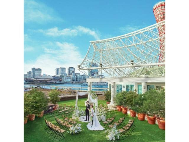 神戸で1日1組の貸切結婚式ならオーシャンプレイス