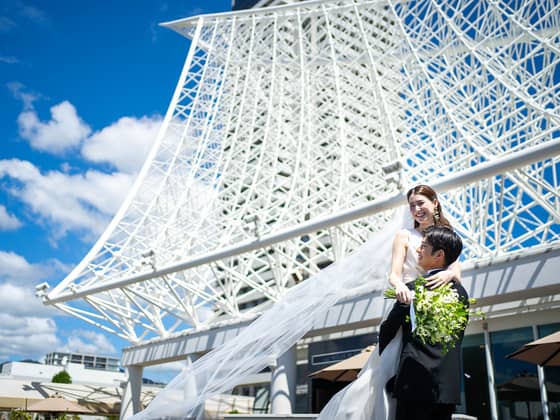 神戸で1日1組の貸切結婚式ならオーシャンプレイス